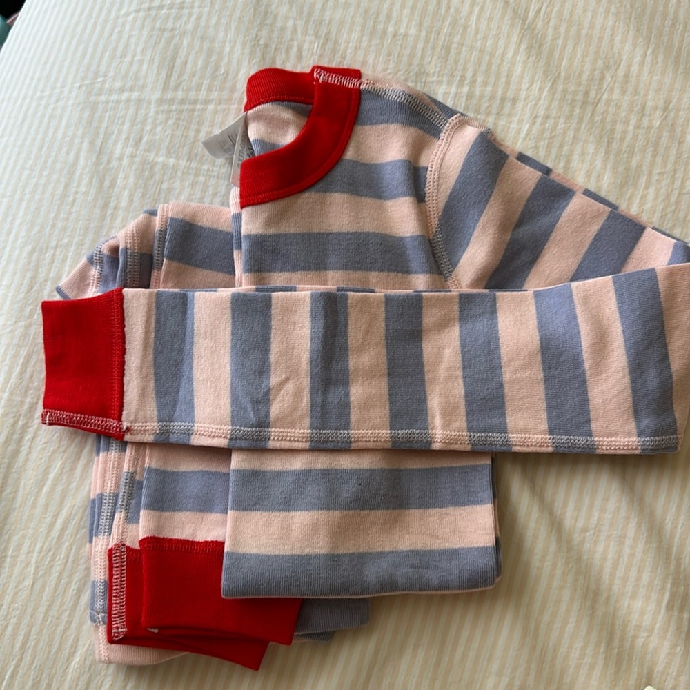 New with tags Hanna Anderson striped pajamas